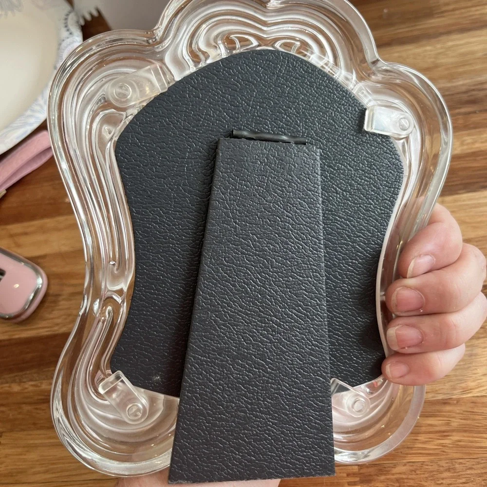 MIKASA Heavy GlassPicture Photo Frame Juliet Heart‎ Germany Wedding Gift